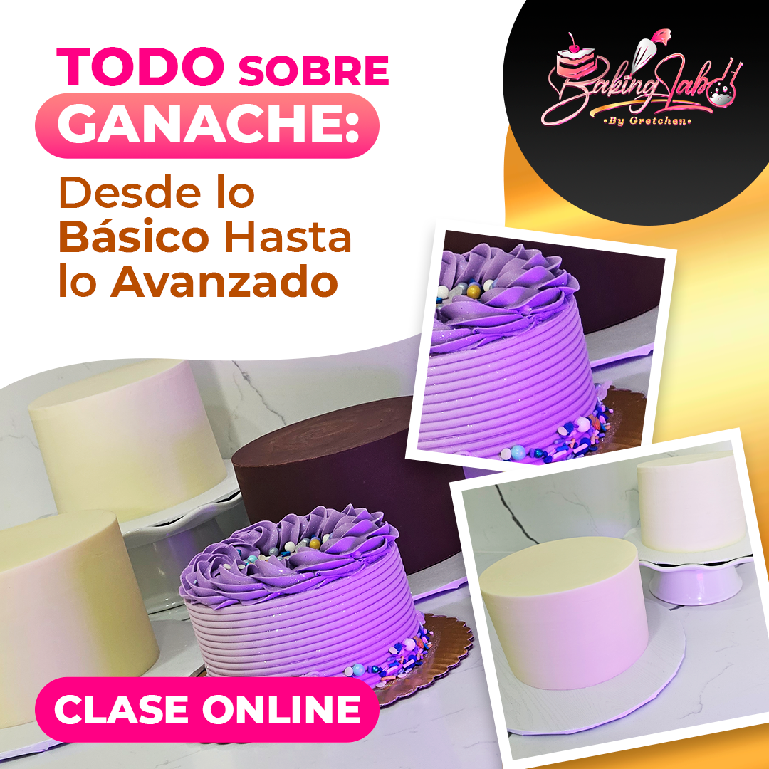 Clase Online -Todo Sobre Ganache: Desde lo Básico Hasta lo Avanzado...(Videos Pre-Grabados)