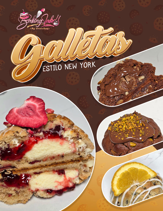 Recetario Impreso de "Galletas Estilo New York"