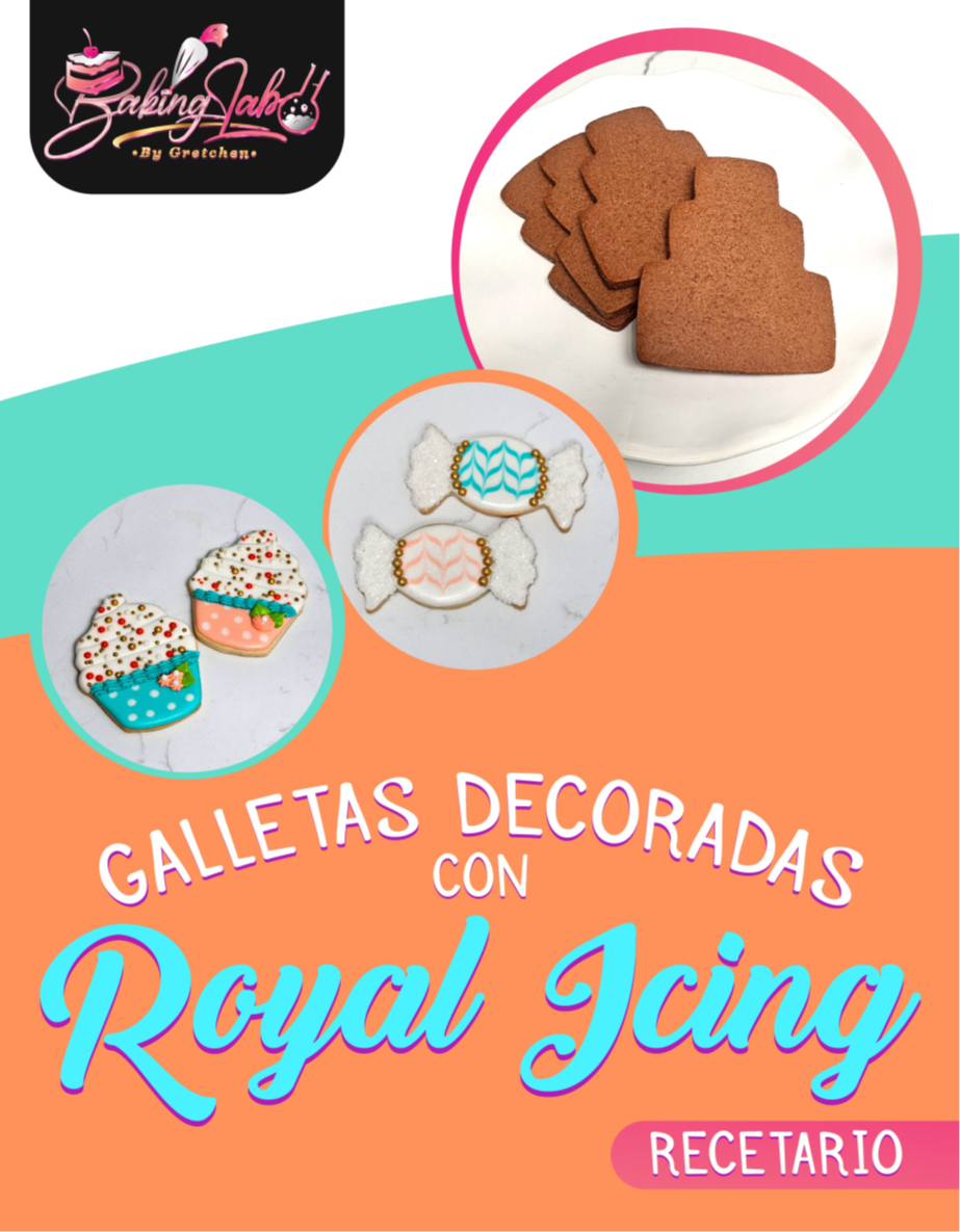 Recetario Digital de "Galletas  Decoradas con Royal Icing"