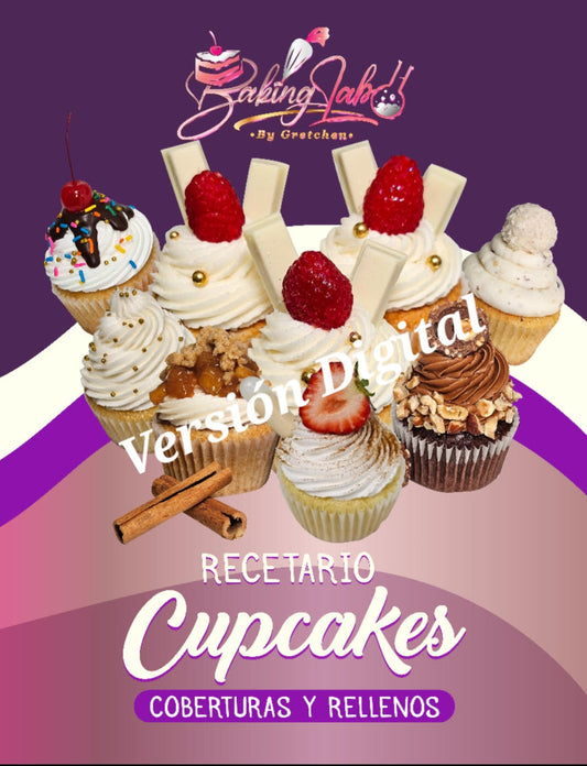 Recetario Digital de "Cupcakes, Coberturas y Rellenos"