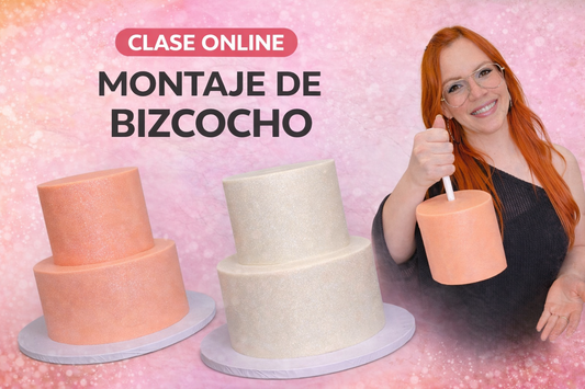 Clase Online de Montaje de Bizcochos