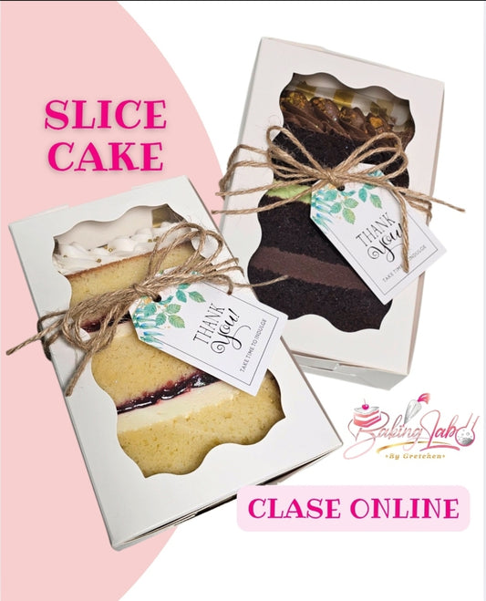 Clase Online de "Slice Cake" (Videos Pre-Grabados)